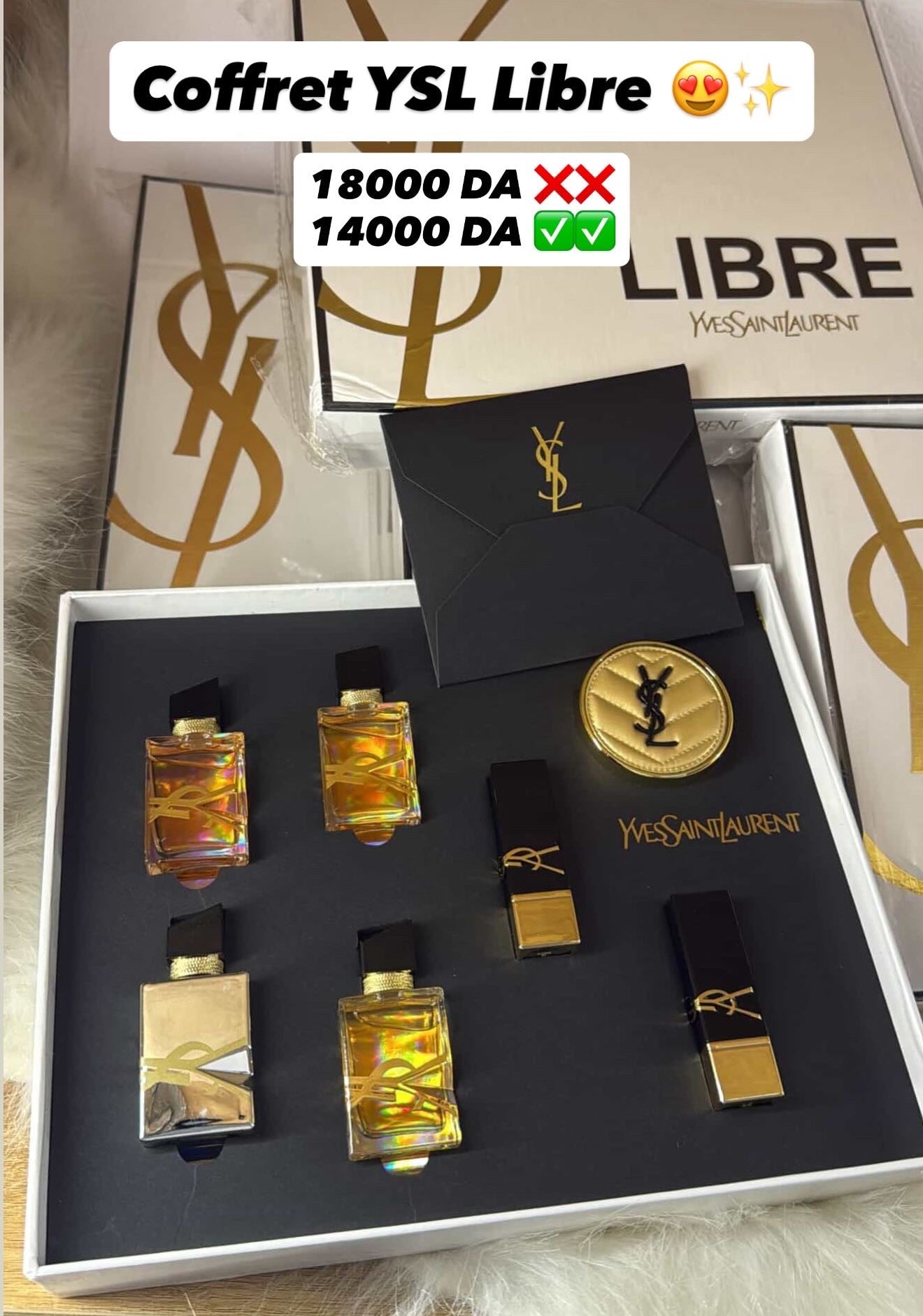 Coffret parfums Libre