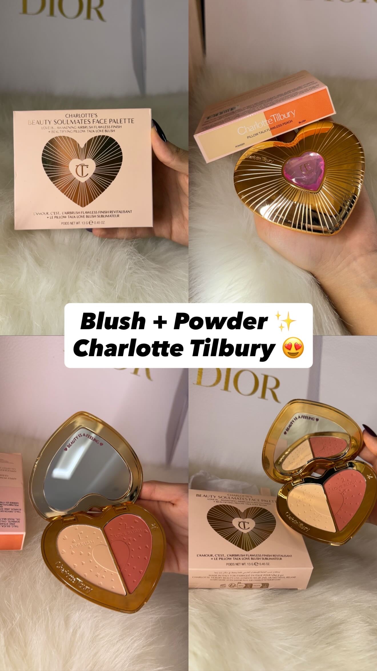 Charlotte Tilbury Blush + Powder ✨