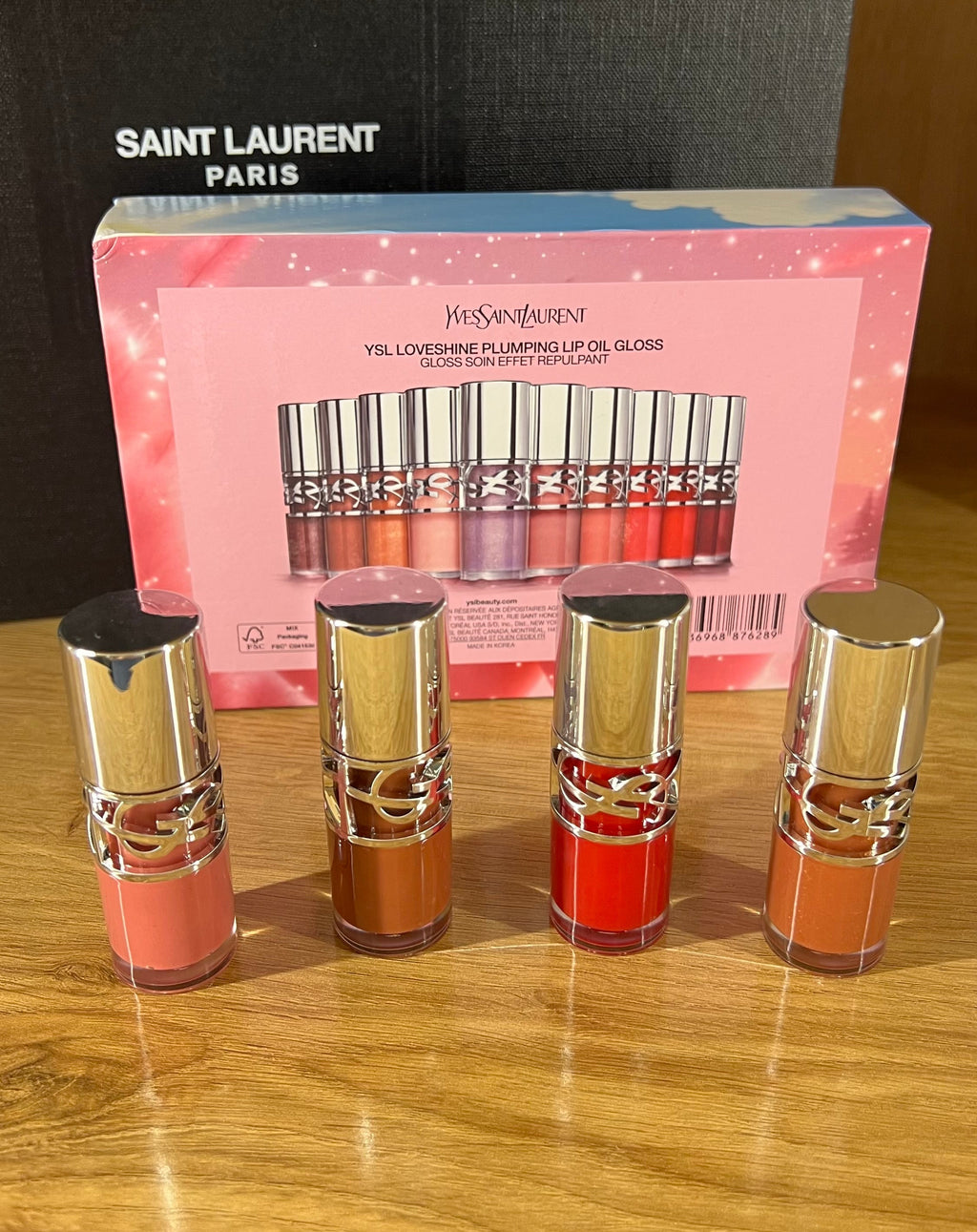 Pack Gloss YSL 4Pcs