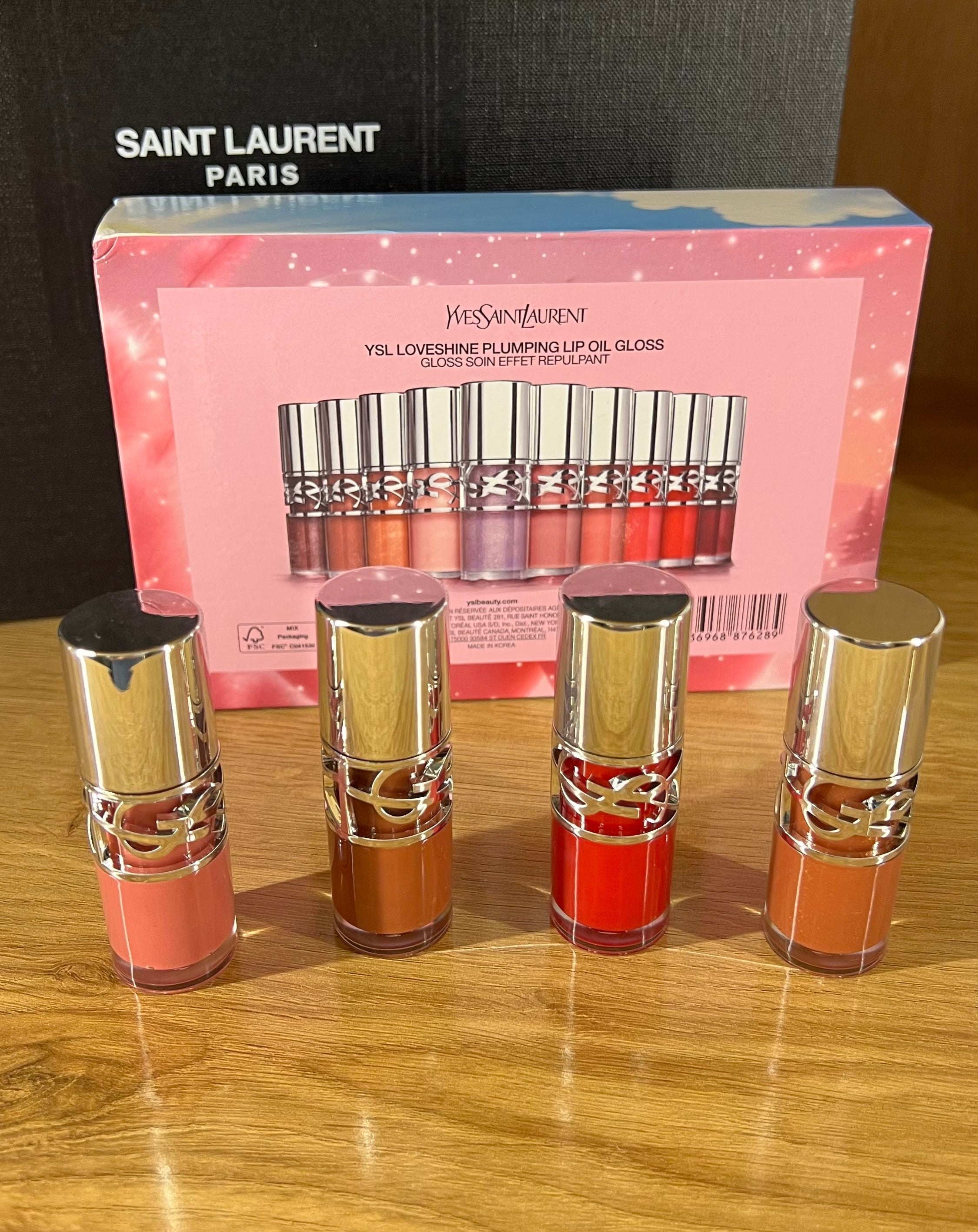 Pack Gloss YSL 4Pcs