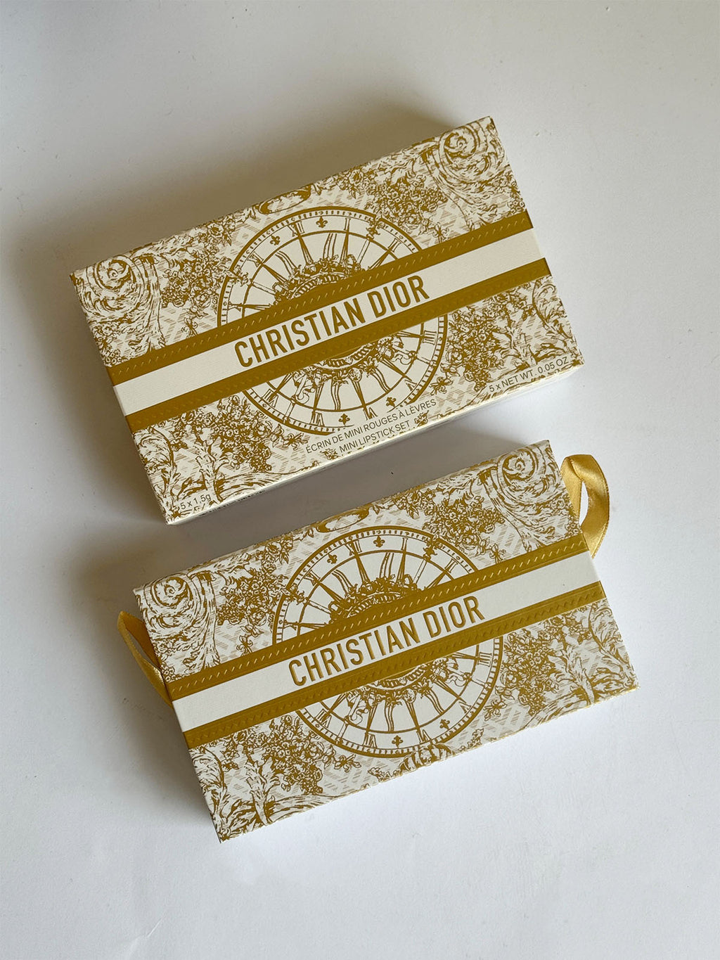 Pack 5 Rouges a lèvres GOLD Dior (Nude)